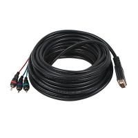 14X028 A/V Cable, M1-A/3RCA Component, 50ft
