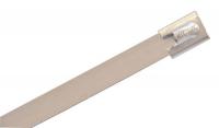 14X926 Cable Tie, 18 In L, Silver, Pk 50