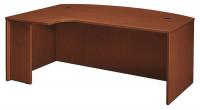 14Y328 Desk, 48 In.D, Medium Cherry