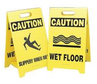 14Z371 Reversible Floor Stand, Slippery When Wet