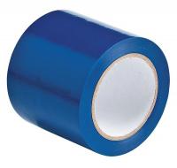 14Z575 Aisle Marking Tape, Roll, 4In W, 108 ft. L