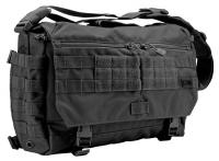 14Z725 Rush Delivery Messenger Bag, Black