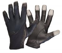 14Z741 Touchscreen Patrol Glove, XL, Black, PR