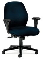 14Z774 Work / Task Chair, 250 lb., Mariner