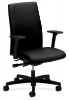 14Z776 Work / Task Chair, 300 lb., Black