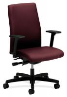 14Z778 Work / Task Chair, 300 lb., Wine