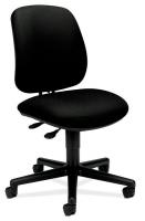 14Z785 Work / Task Chair, 300 lb., Black