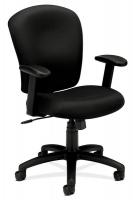 14Z792 Work / Task Chair, 250 lb., Black