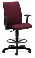 14Z811 Task Stool with Adjustable Footring, Wine