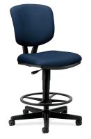 14Z813 Task Stool with Adjustable Footring, Navy