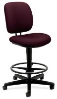 14Z817 Task Stool with Adjustable Footring, Wine