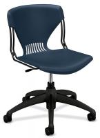 14Z852 Work / Task Chair, 250 lb., Navy