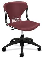 14Z853 Work / Task Chair, 250 lb., Garnet