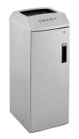 15A633 Recycling Station, 21 Gal, Silver, Lock