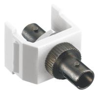 15D945 Keystone Connector, St Style, White