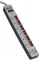 15D976 Eco Surge, 6 Outlet, 6 Ft Cord, LED