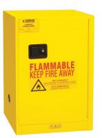 15F251 Flammable Safety Cabinet, 12 Gal., Yellow