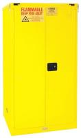 15F256 Flammable Safety Cabinet, 60 Gal., Yellow