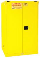 15F258 Flammable Safety Cabinet, 90 Gal., Yellow