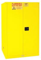 15F259 Flammable Safety Cabinet, 90 Gal., Yellow