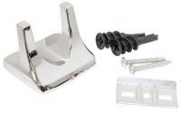 15F388 Double Robe Hook, Polished Chrome