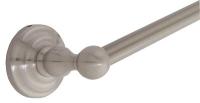 15F402 Towel Bar, 24 In L, Satin Nickel