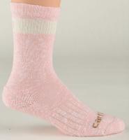 15F430 Socks, Womens, Crew, Pink, M, 5.5-11.5, PR