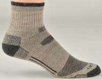 15F432 Socks, Mens, Quarter, Tan, L, 6-12, PR
