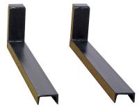 15J266 Adjustable Forks, 26-3/4 In. L, 3 In. W, PR
