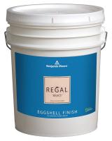 15P930 Interior Paint, Eggshell, 5 gal, Roxbury Ca