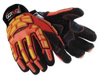 15U476 Cut Resistant Gloves, Yellow/Orange, S, PR