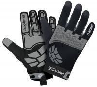 15U486 Cut Resistant Gloves, Gray/Black, L, PR