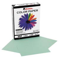 15U667 Colored Paper, 8-1/2 x 11 In, Green, PK 500