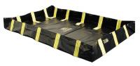 15U895 Collapsible Wall Containment Brm, 1077gal
