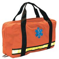 15U913 First Aid Kit, Briefcase Style, Orange