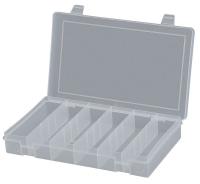 15V199 Parts Box, 6 Compartments, Plastic, Small