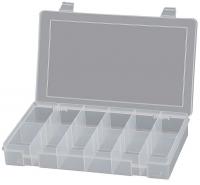 15V201 Parts Box, 12 Compartments, Plastic, Small