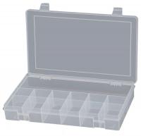 15V203 Parts Box, 13 Compartments, Plastic, Small