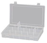 15V205 Parts Box, Adj. Compartments, Plastic, Sm.