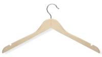 15V339 Shirt Hanger, Maple, Wood, PK 5