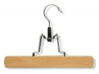 15V341 Pant Hanger, Maple, Wood, PK 4