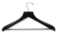 15V345 Suit Hanger, Ebony, Wood