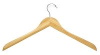 15V350 Shirt Hanger, Bamboo, Wood, PK 5
