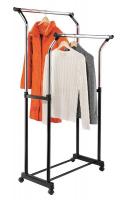 15V412 Flared Double Garment Rack