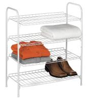 15V427 Shoe and Accessory Rack, Steel