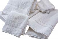 15V551 Wash Towel, 12 x 12 In, White, PK 48