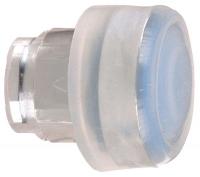 15V820 Pushbutton, Chrome, 22m, Blue