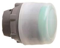 15V811 Pushbutton, Plastic, 22m, Green