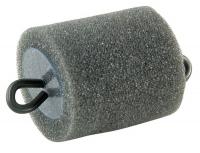 15V928 Foam Conduit Piston, 1-1/4 In, Grey, Pk 10