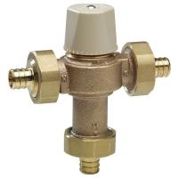 15W066 Mixing Valve, Brass, 12 gpm, 5-11/16 In. H